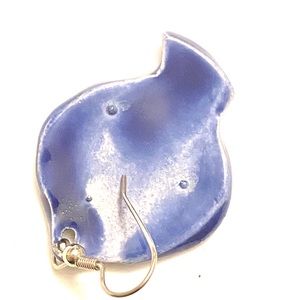 Jewelry - FISH Earrings ceramic Blue Jewelry - FISH Earrings ceramic Blue